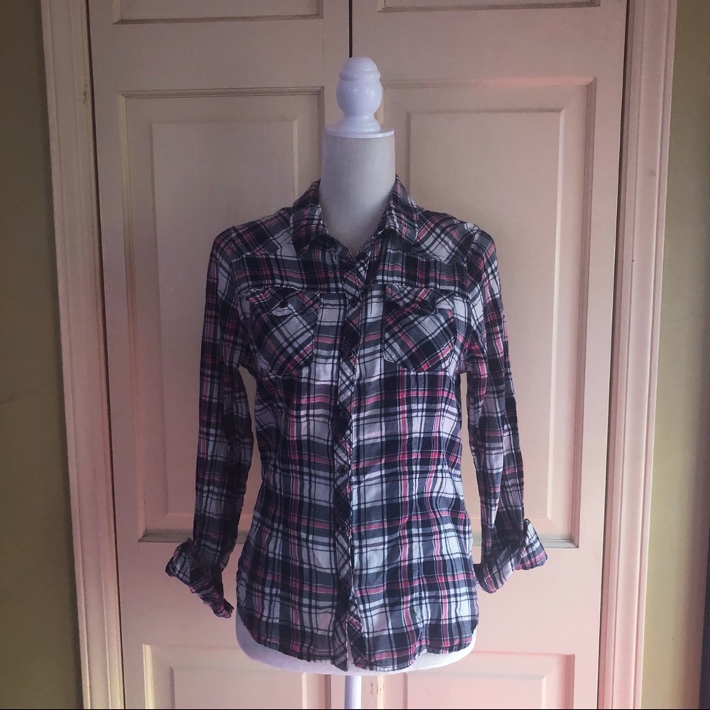 | H&M | Plaid Shirt - Picture 5 of 7